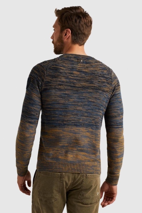 PME legend r-neck cotton mouline knit